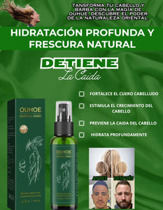 ELIXER OUHOE Ⓡ -PARA CRECIMIENTO DE CABELLO