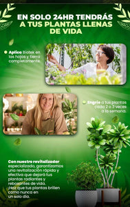 BIOTEK ® ALIMENTO REVITALIZADOR DE PLANTAS EN 24H