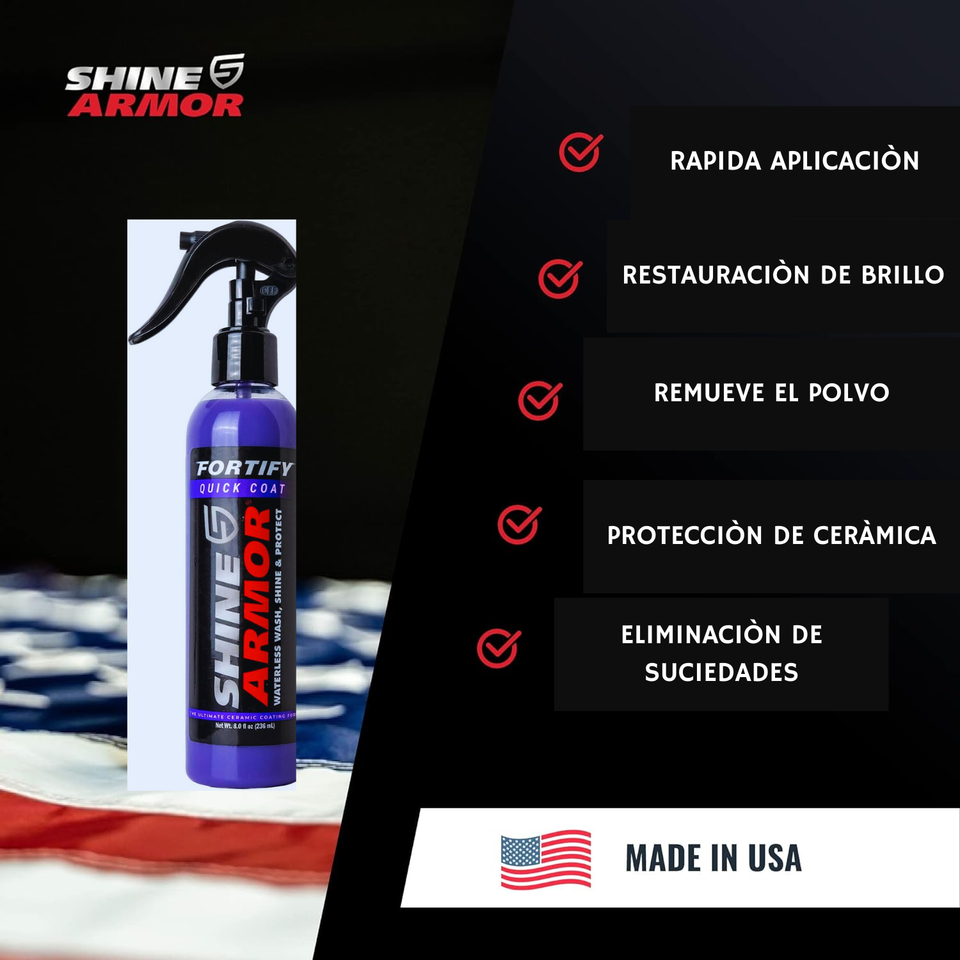 SHINE ARMORⓇ-SPRAY AUTO SELLADOR