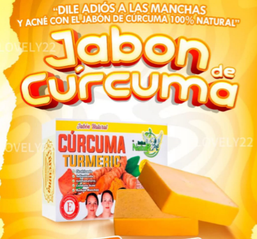 JABON DE CÚRCUMA™ELIMINA EL ACNÉ