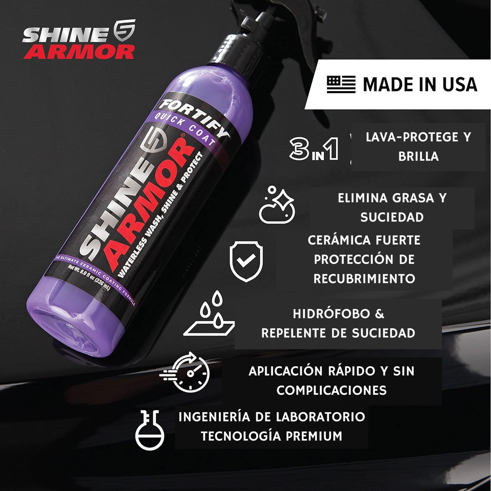 SHINE ARMORⓇ-SPRAY AUTO SELLADOR