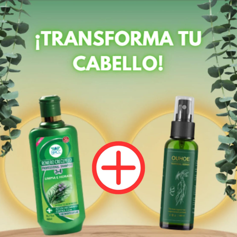 Shampoo de Romero- Contra la Caída del Cabello