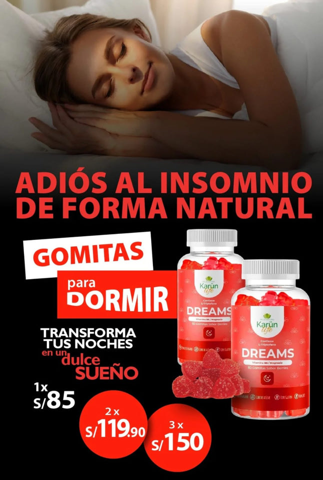 Dreams-Gomitas para domir