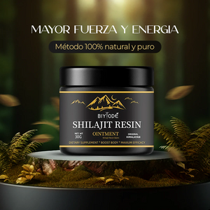 SHILAJIT®️ - Fuente de Energía Vital del Himalaya